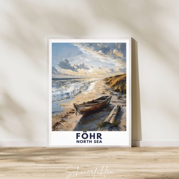 Schönerfühlen Produktbild ungerahmtes Poster von Föhr Ostsee