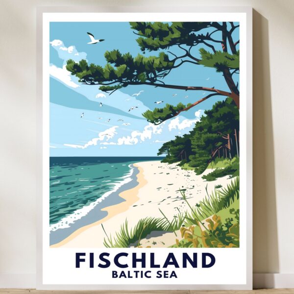Schönerfühlen Produktbild ungerahmtes Poster von Fischland-Darß-Zingst Poster Ostsee