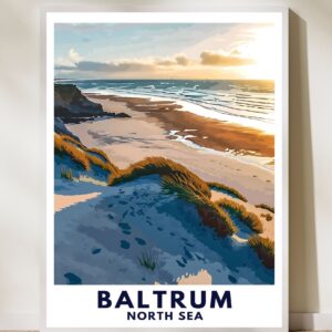 Schönerfühlen Produktbild ungerahmtes Poster von Baltrum Nordsee