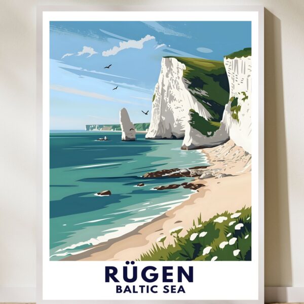 Schönerfühlen Produktbild ungerahmtes Poster von Rügen Ostsee